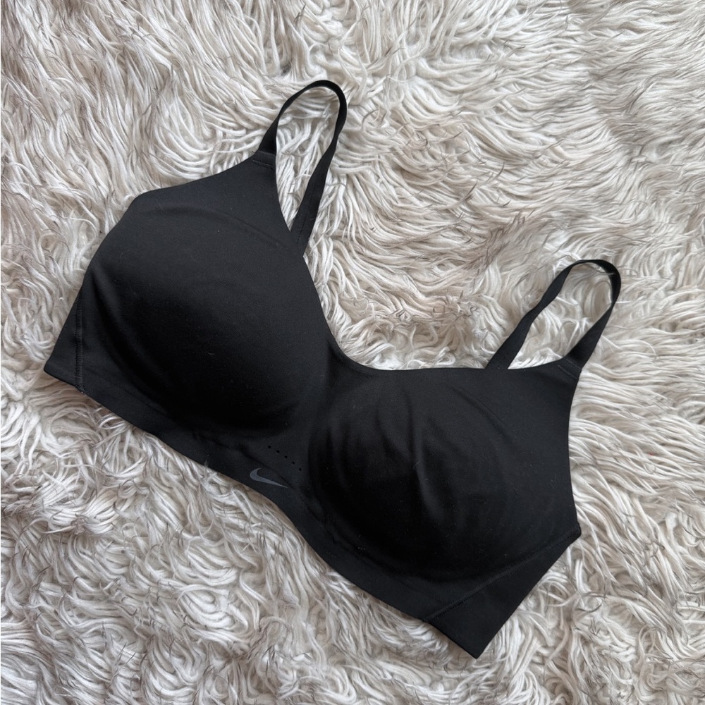 Nike Black Padded Sports Bra with Thin Straps